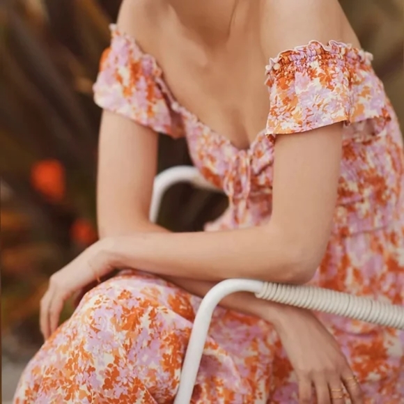 L*Space Lucia Smocked Maxi Dress - Picture 5 of 9